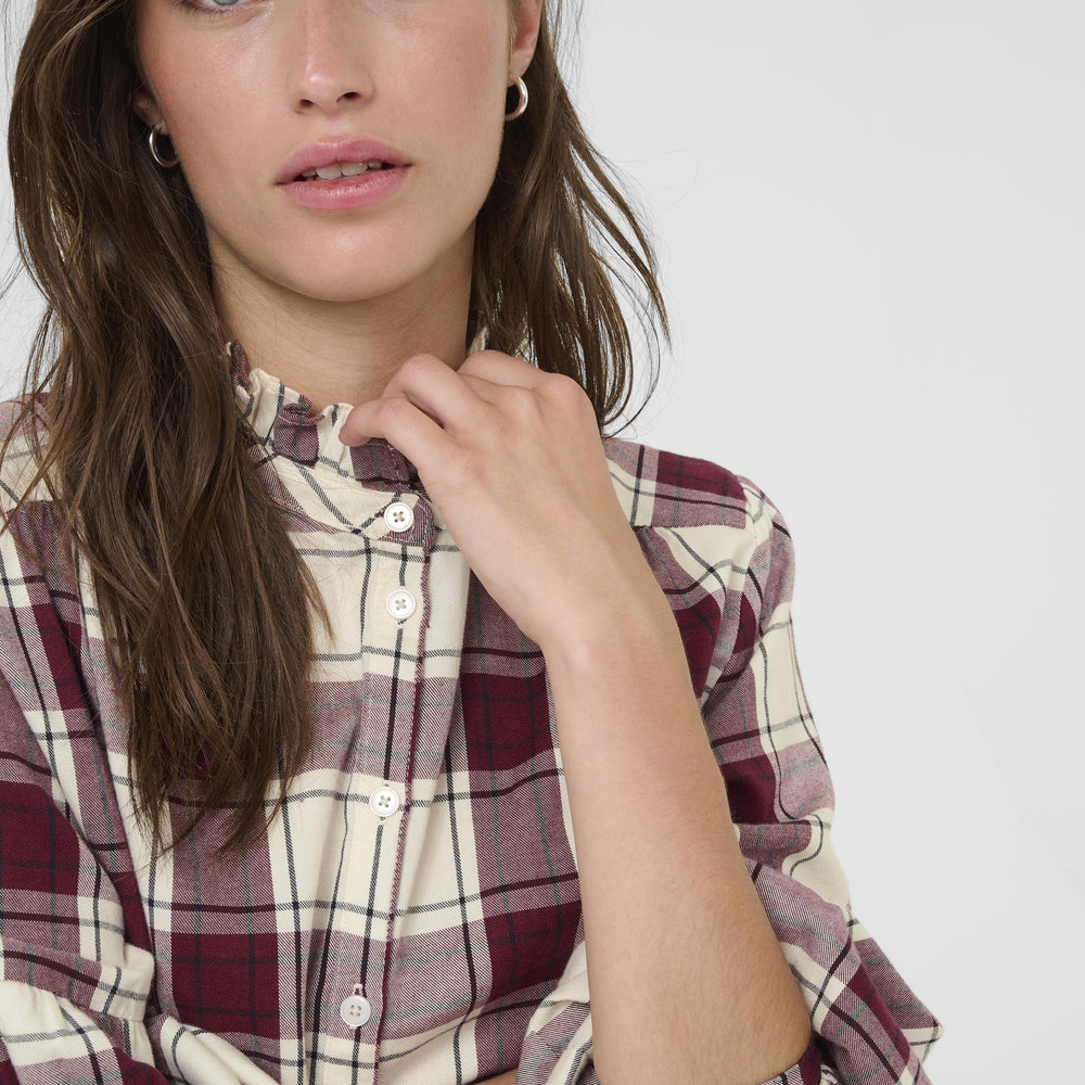 
                      
                        Samilla Shirt Tawny Port Check
                      
                    