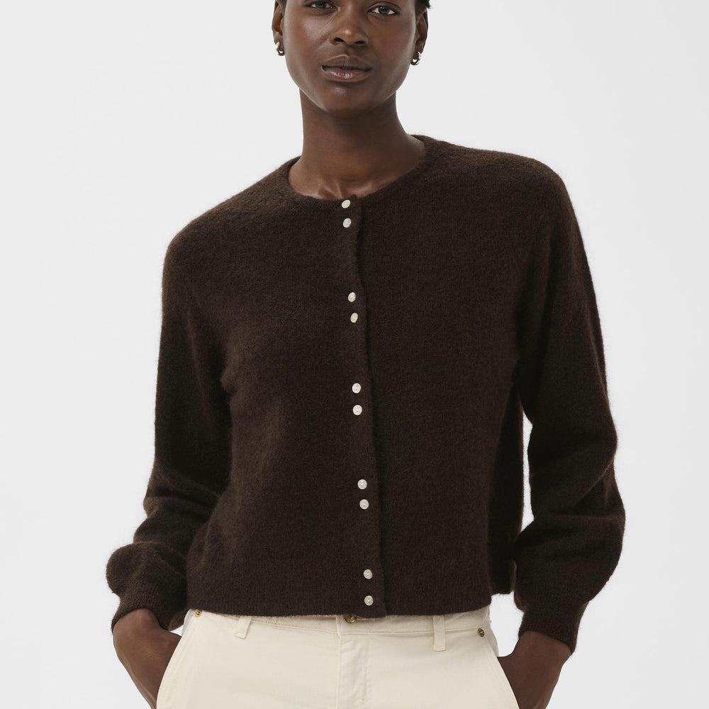 
                      
                        Ninell Cardigan Ganache Melange
                      
                    