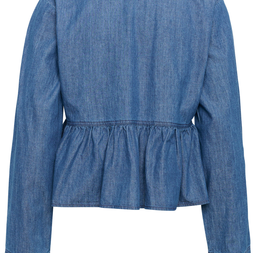 Chamy Blouse Medium Blue Denim