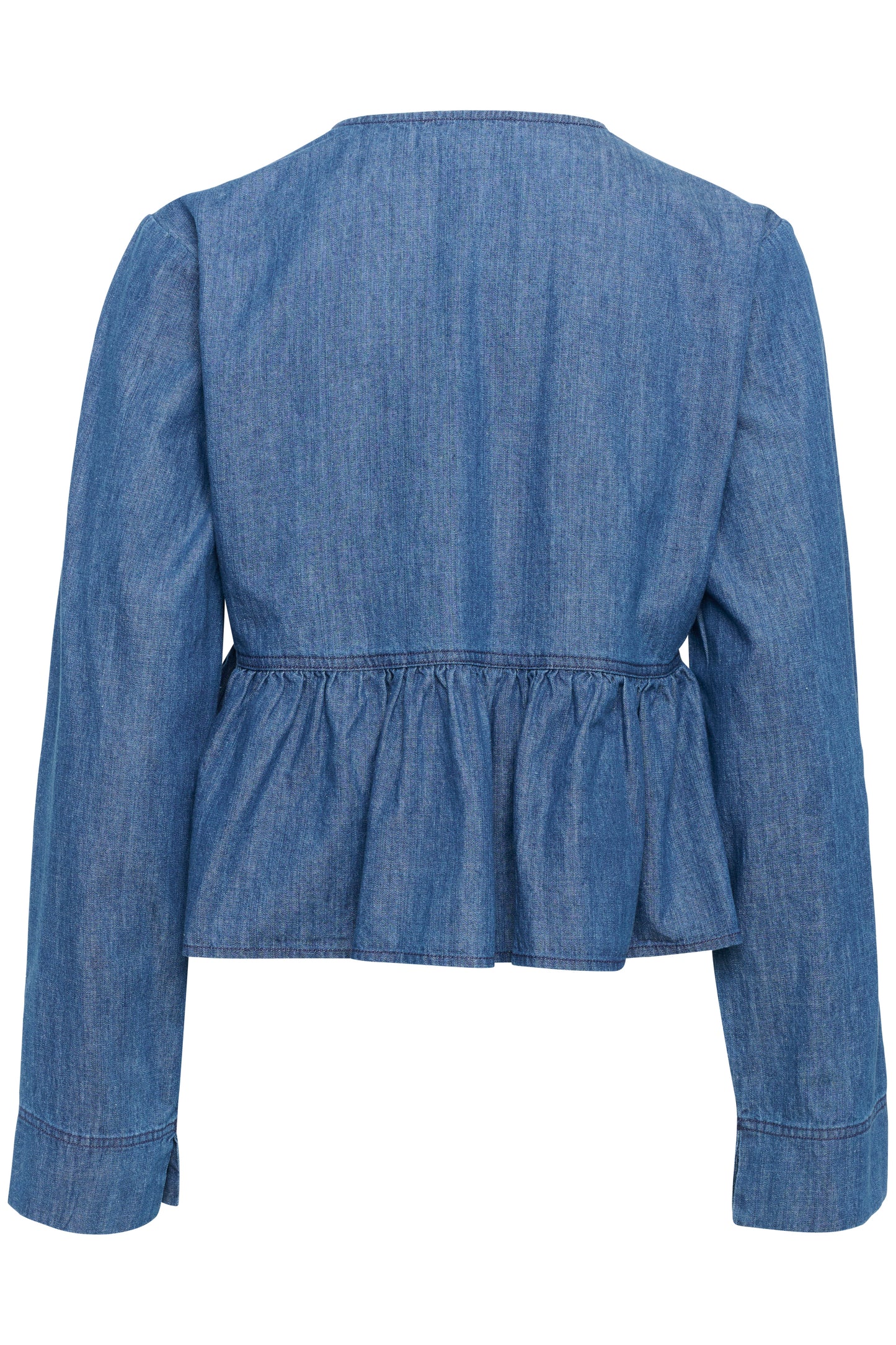 Chamy Blouse Medium Blue Denim