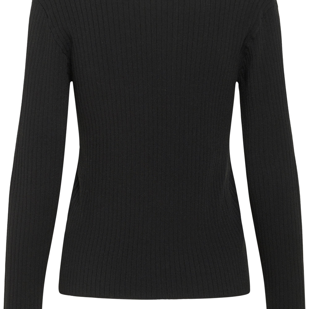 Lidya Polo Pullover Black