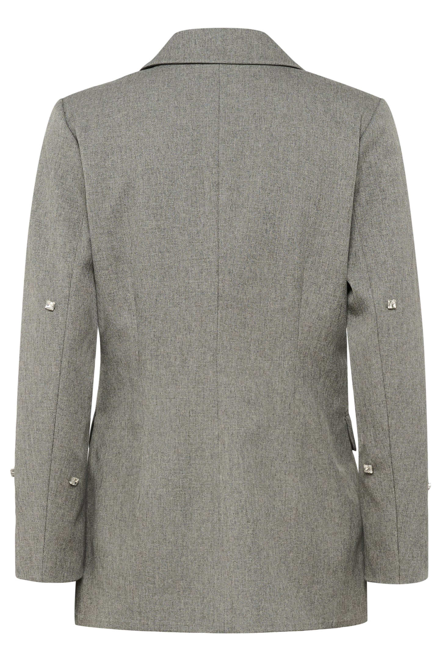 Corinne Fitted Blazer Grey Melange