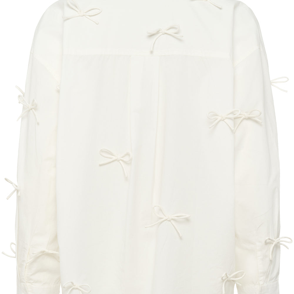 Joa Bow Shirt Broken White