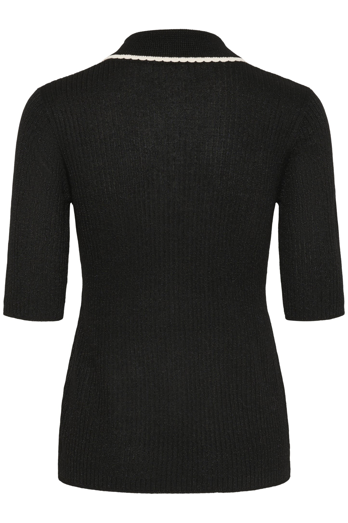 Laisa Polo Pullover Black