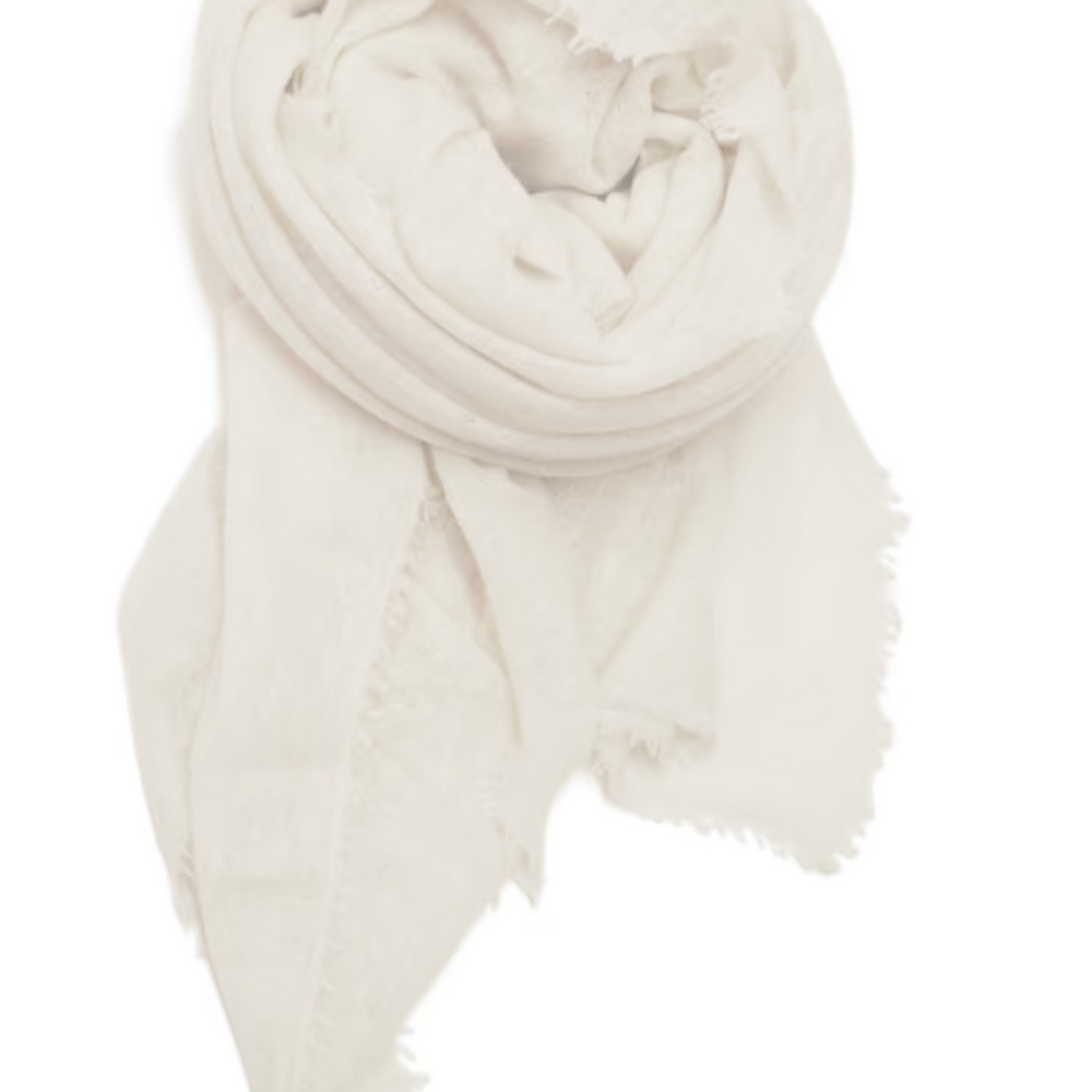 Cortina Cashmere Skjerf Ivory