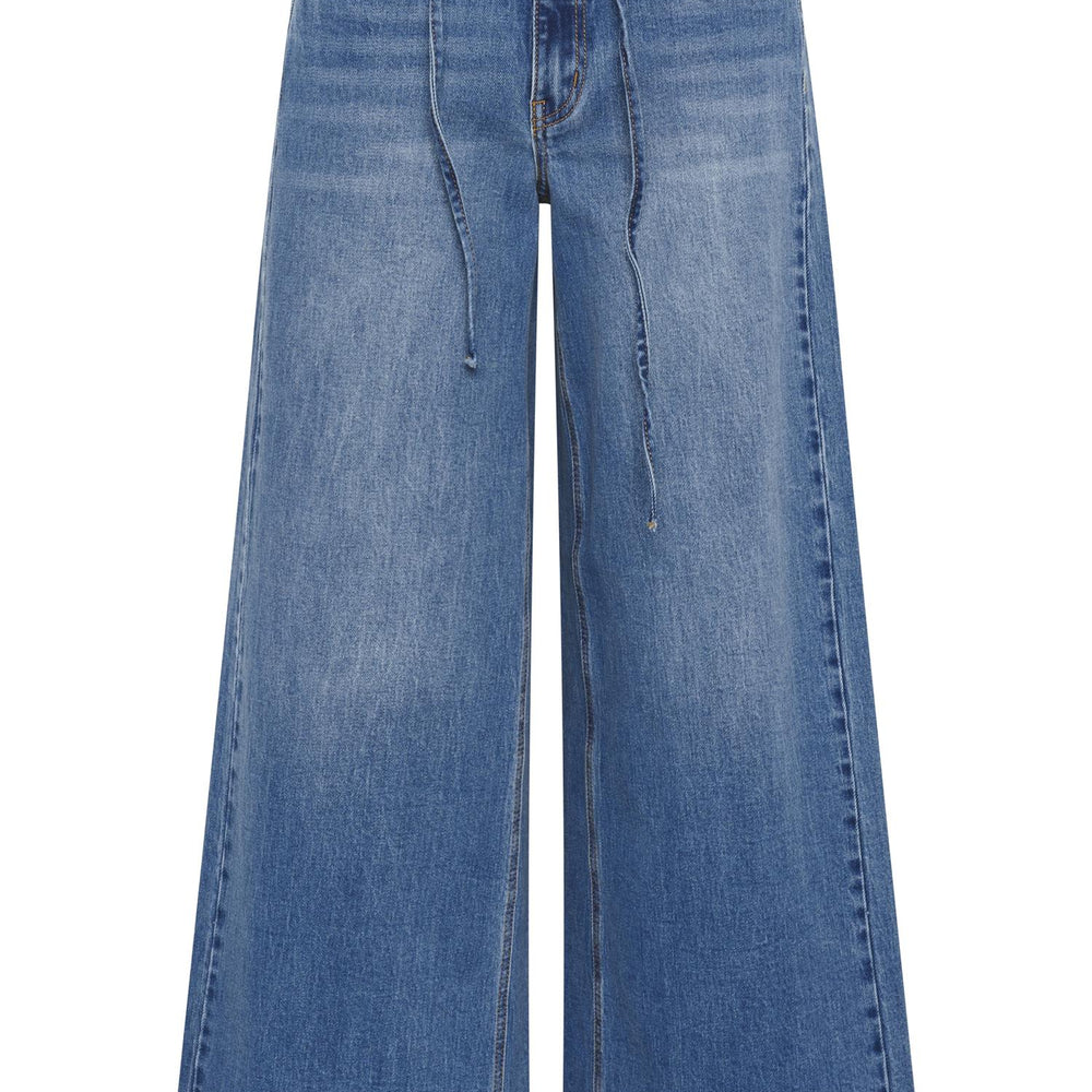 Karo Mid X-Wide Medium Blue Denim