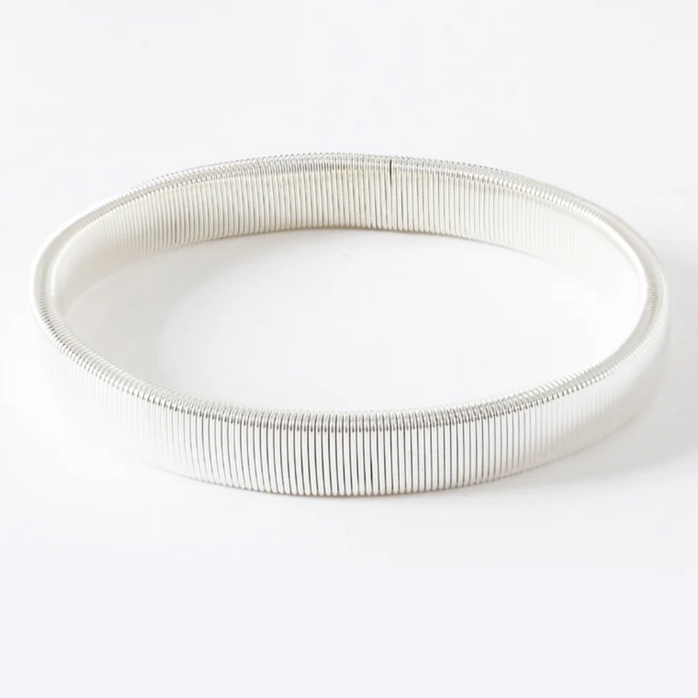 Skjortestrikk Silver