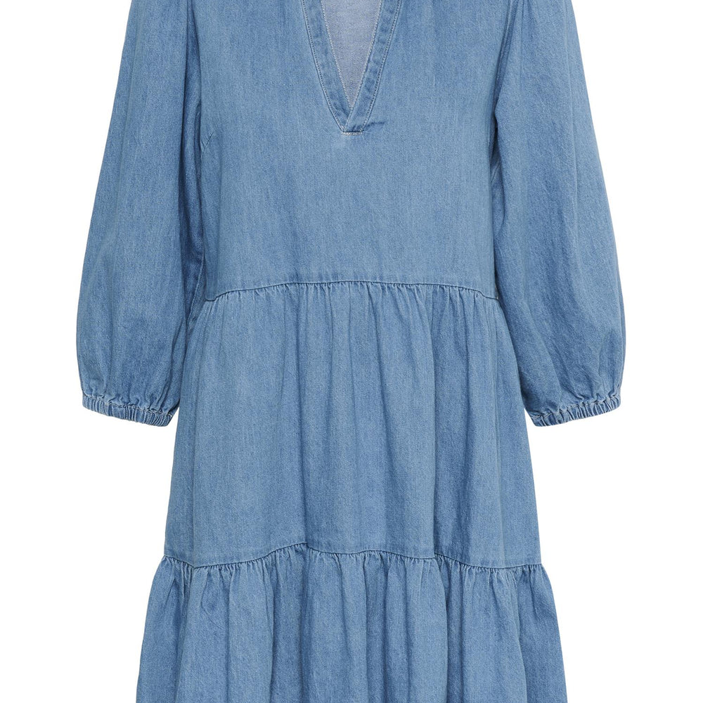 Viggasi Dress Medium Blue Denim