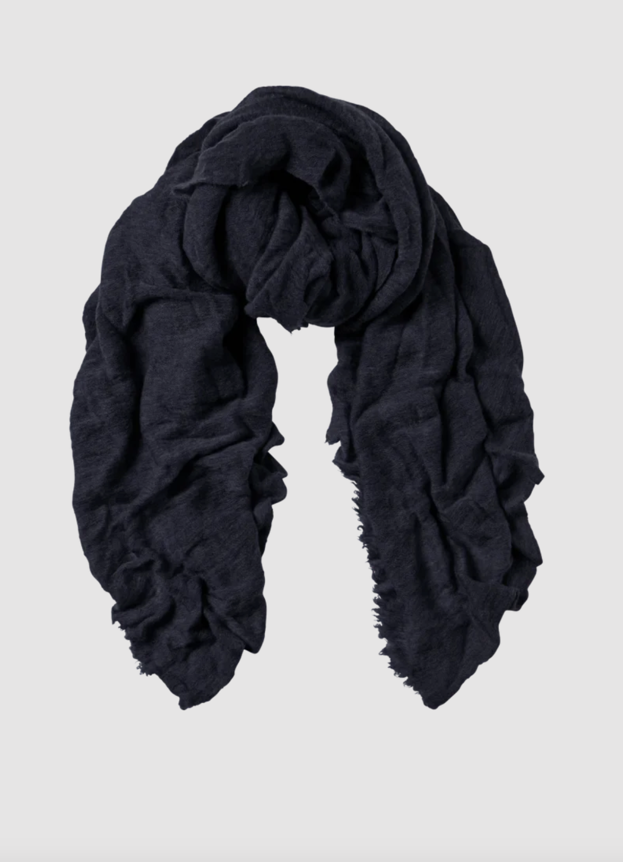 Milano Luxury Scarf Navy