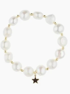 Fresh Water Pearl Bracelet 8 mm White