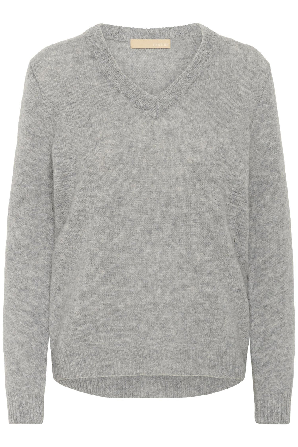 Asima Katrina Pullover Mid Grey Melange