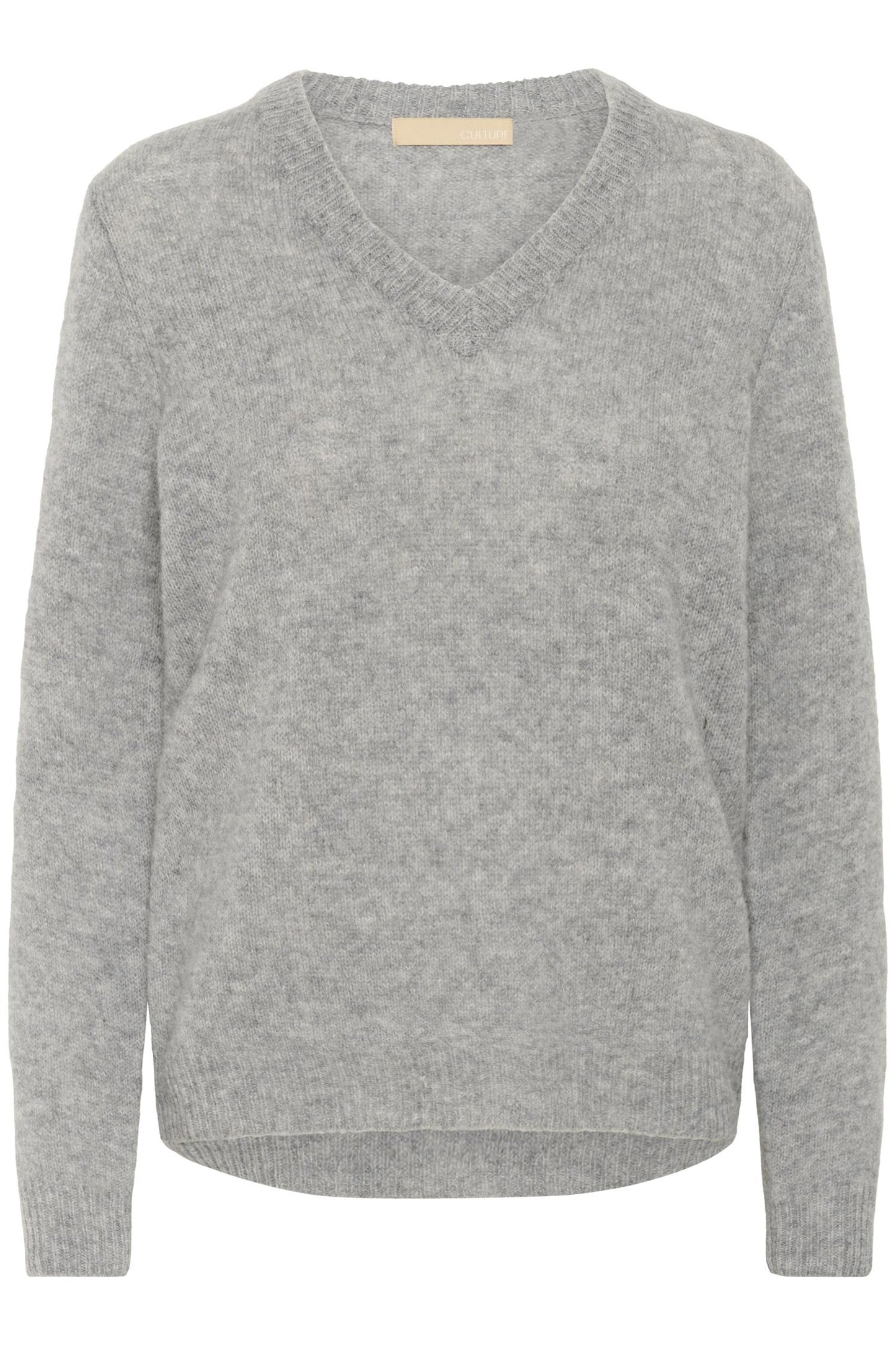 Asima Katrina Pullover Mid Grey Melange