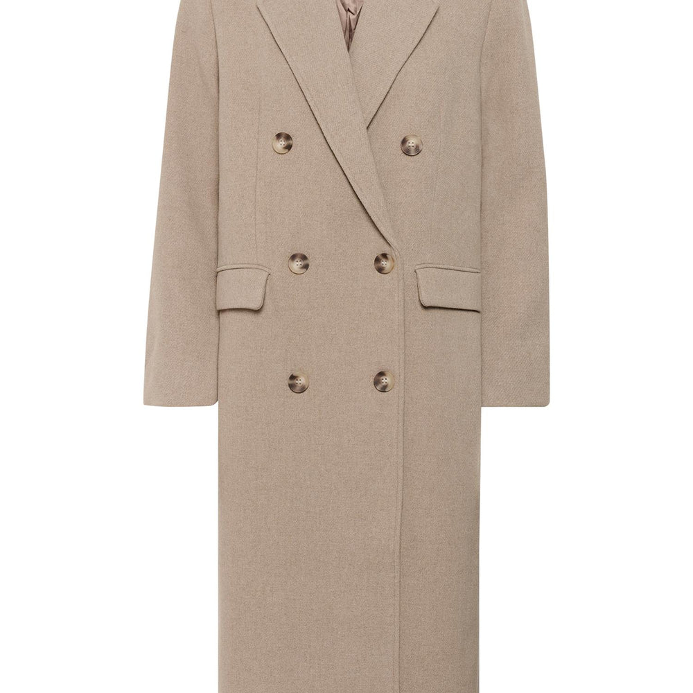 
                      
                        Frannie Coat Pure Sand
                      
                    