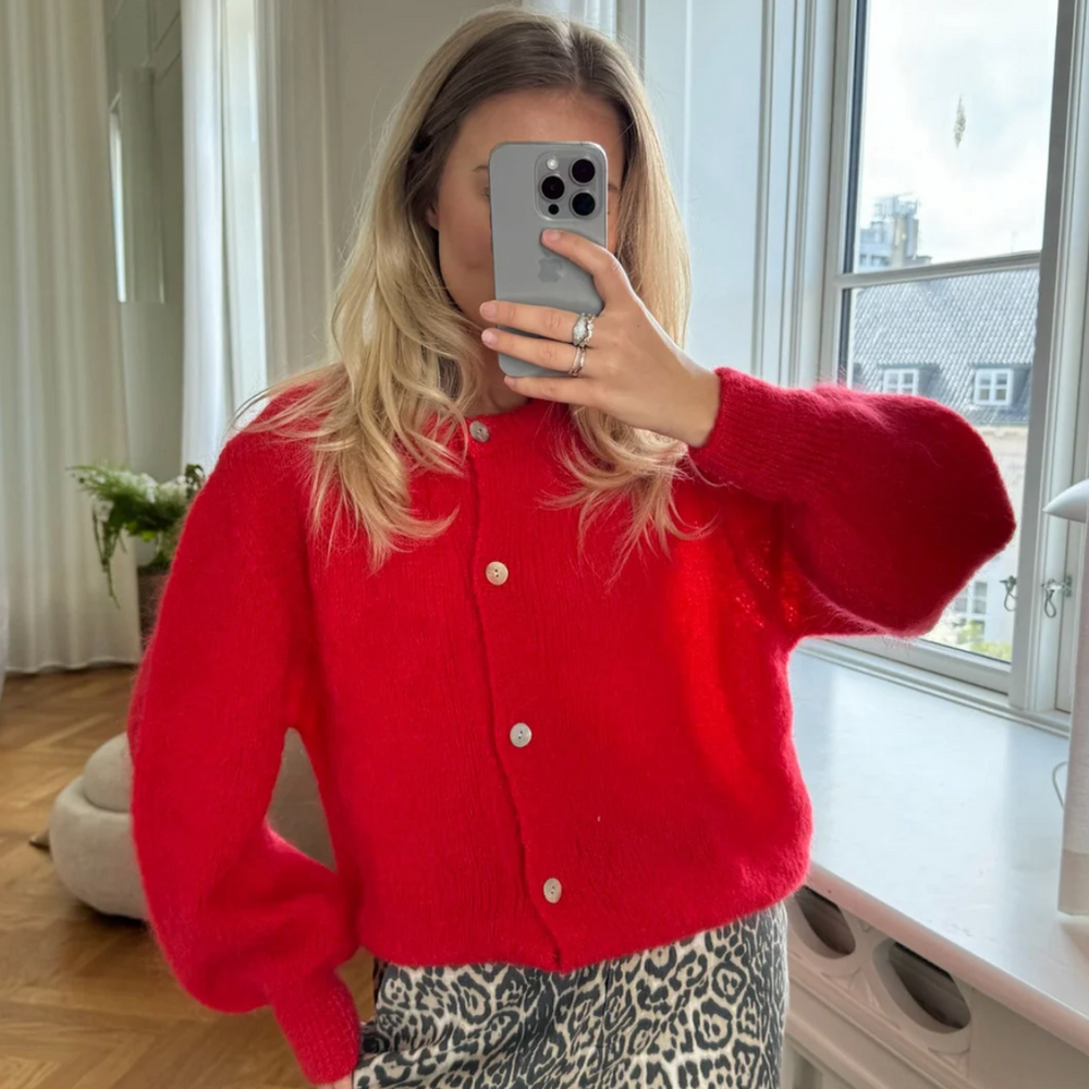 Ida Cardigan Red