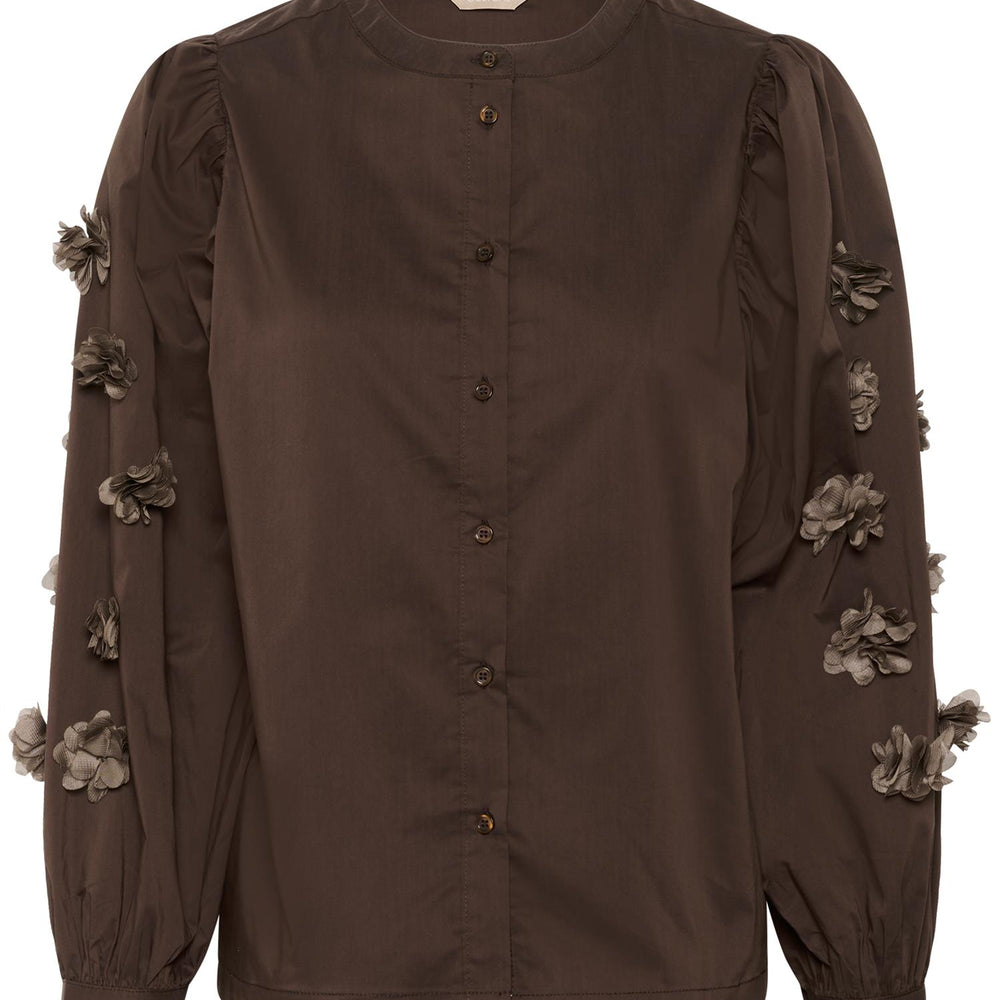 Elna Antoinett Shirt Coffee Bean