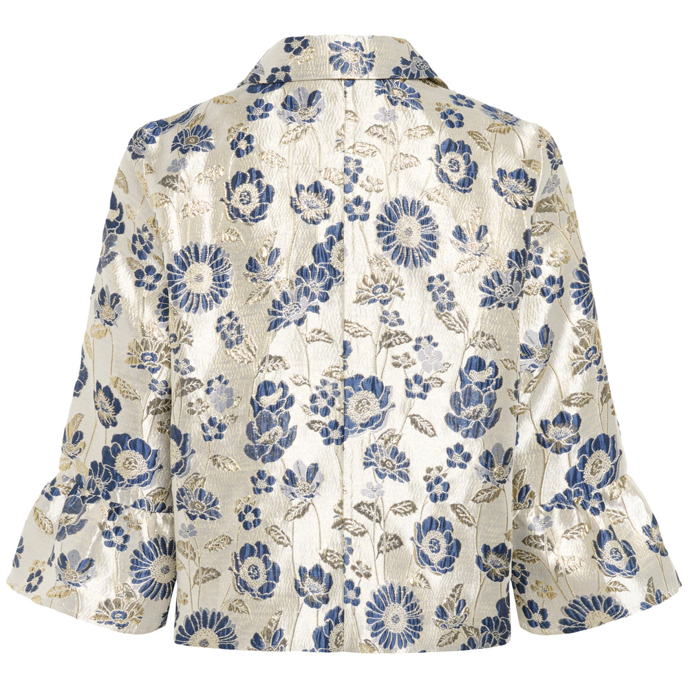 
                      
                        Brooke Jacket Dark Blue/Silver Flower
                      
                    