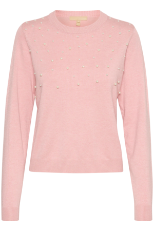 Uessa Annemarie Pullover Pale Mauve Melange