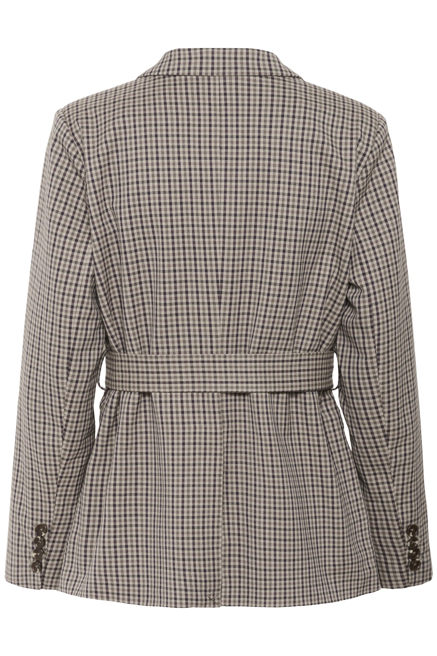 Checka Belt Blazer