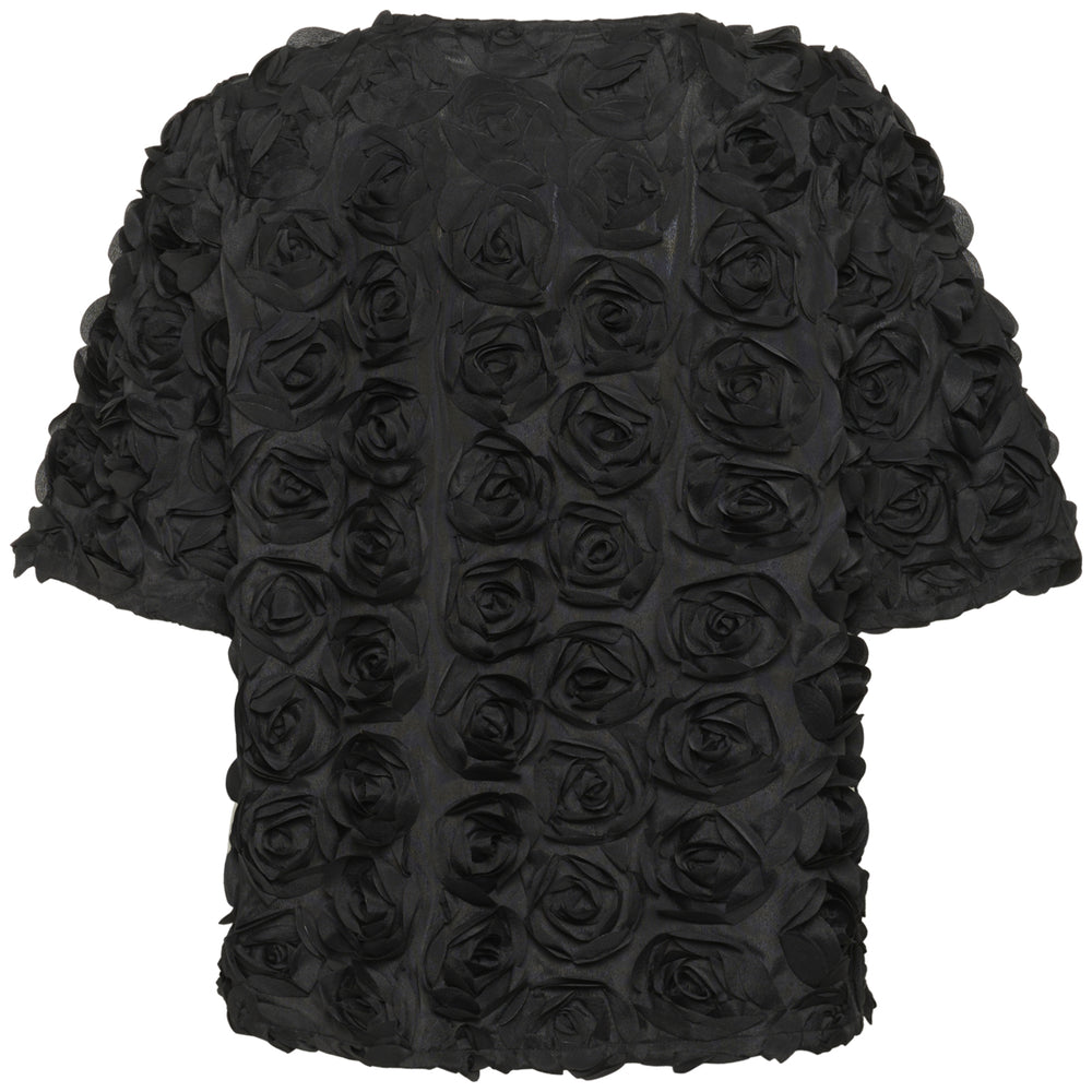 Cebrine SS Blouse Black