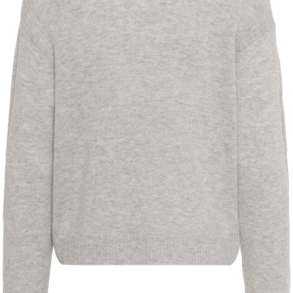 Bjanca Arrow Cardigan Mid Grey Melange