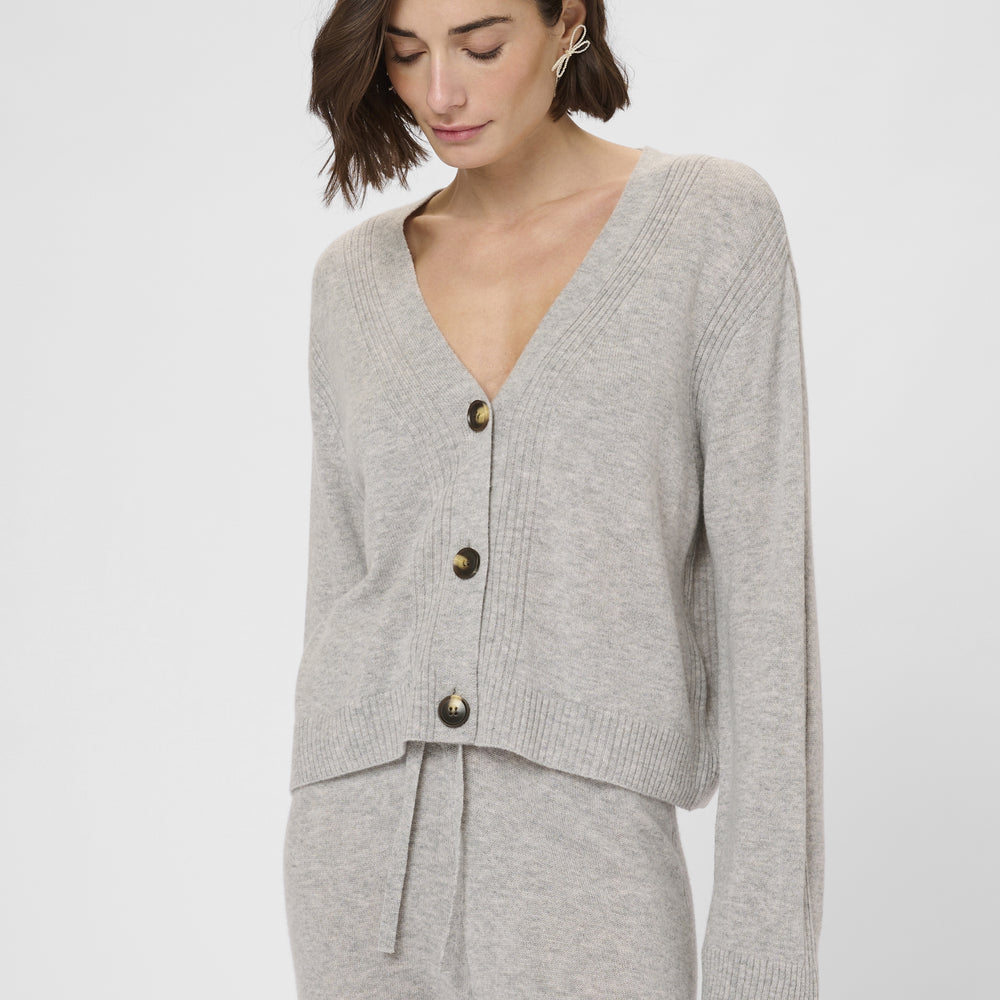 
                      
                        Bjanca Arrow Cardigan Mid Grey Melange
                      
                    