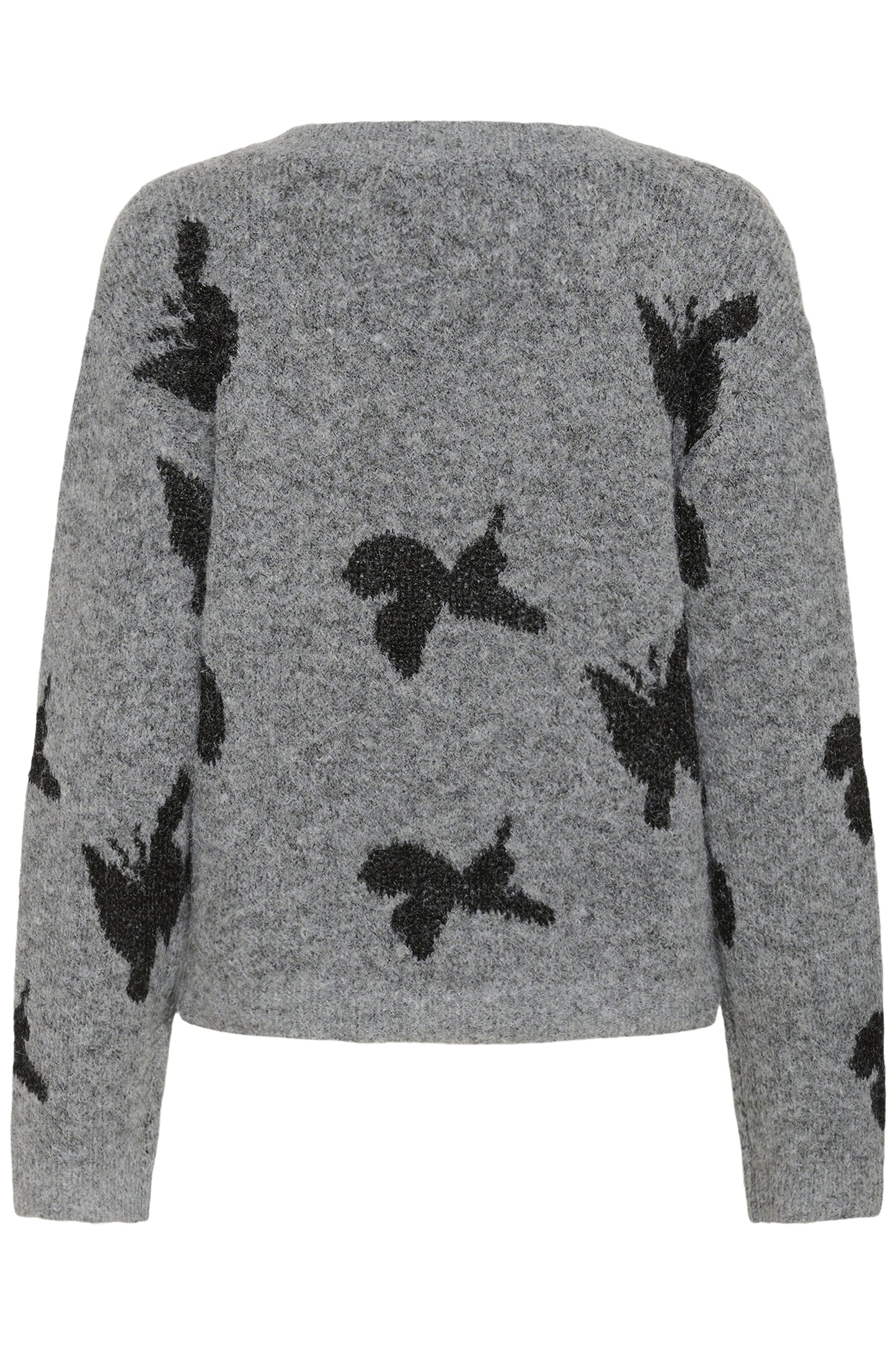 Freya Pullover Mid Grey Melange