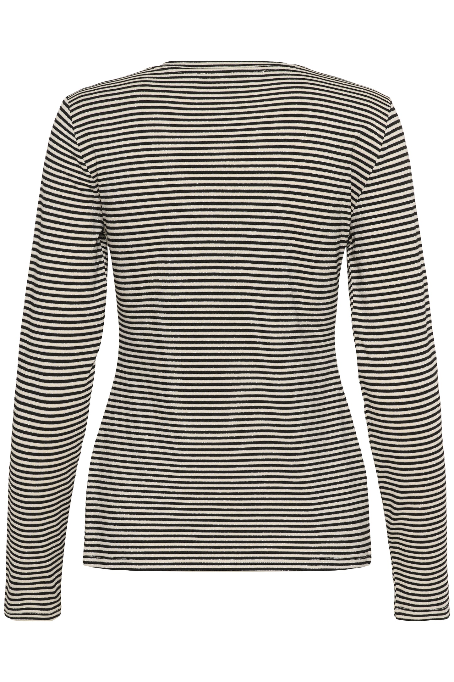 Kiddy Oneck Long Sleeve Black/White Stripe