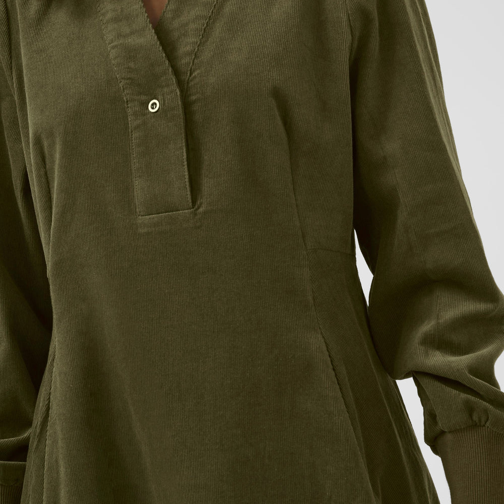 
                      
                        Rhaena Dress Burnt Olive
                      
                    