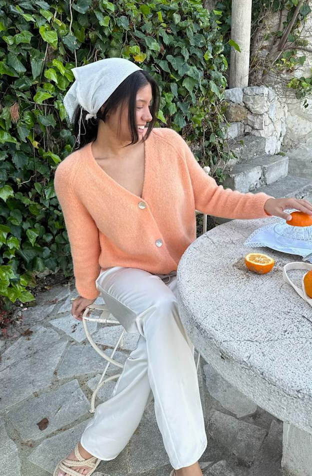 Vicky Cardigan Orange