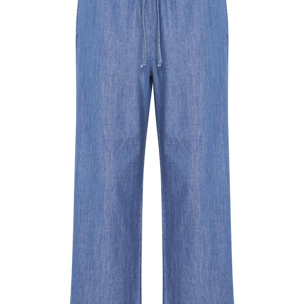 Chamy Faustina Pants Medium Blue Denim