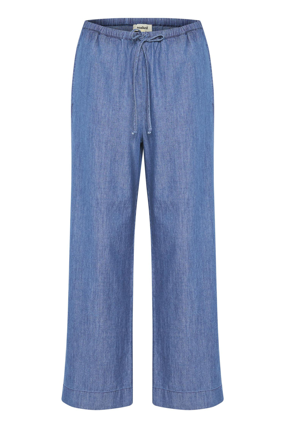 Chamy Faustina Pants Medium Blue Denim