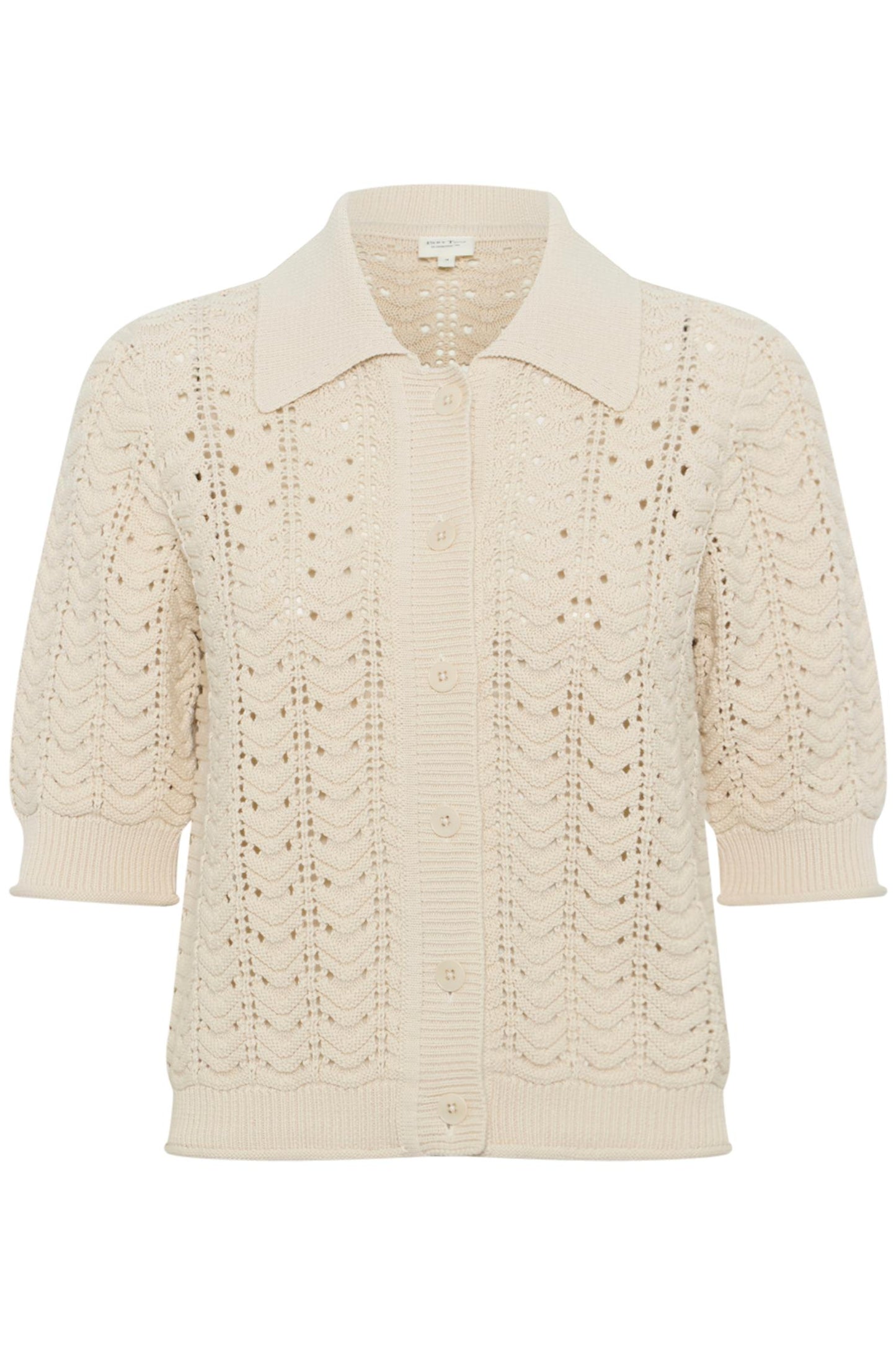 Rhoda Cardigan Whitecap Grey