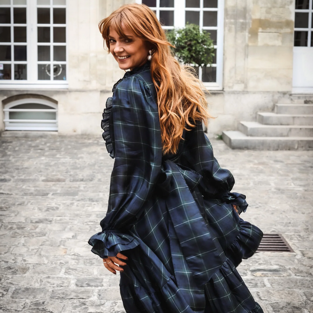 
                      
                        Check Showpiece Dress
                      
                    
