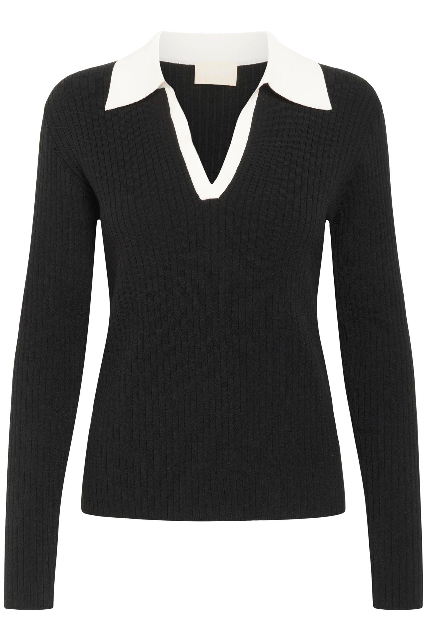 Lidya Polo Pullover Black
