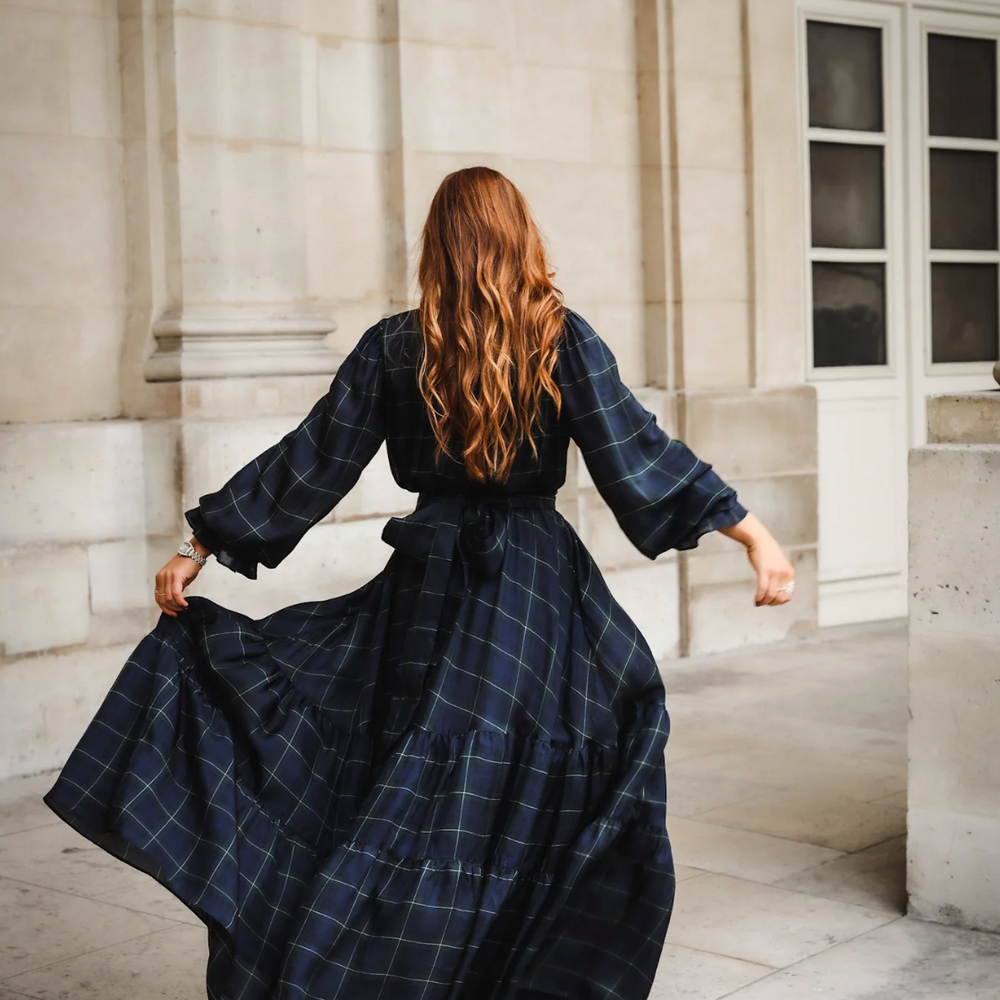
                      
                        Check Showpiece Dress
                      
                    