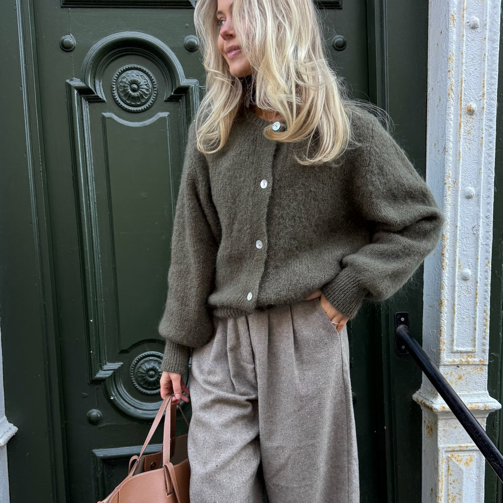 Ida Cardigan PREORDER Army