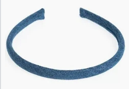 Denim Hair Band Thin Denim