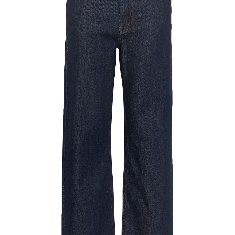 LouisMW High Wide Dark Blue Unwashed