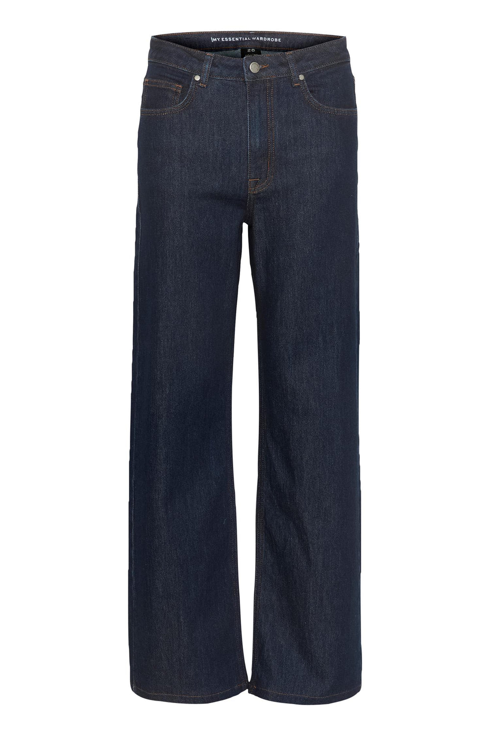 LouisMW High Wide Dark Blue Unwashed