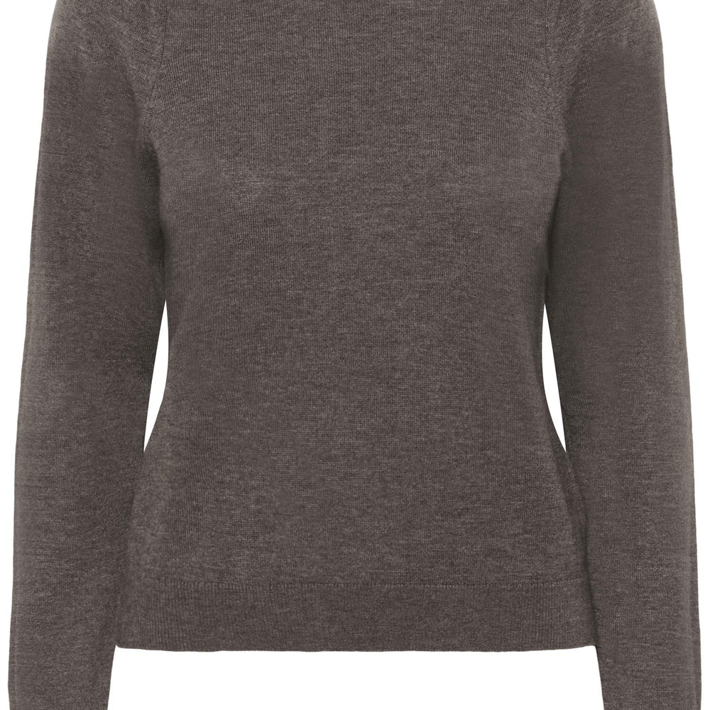 Evinas Pullover Dark Mink Melange