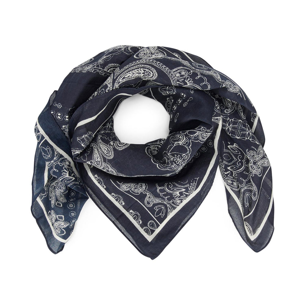 
                      
                        Loui Scarf Navy Graphic Paisley
                      
                    