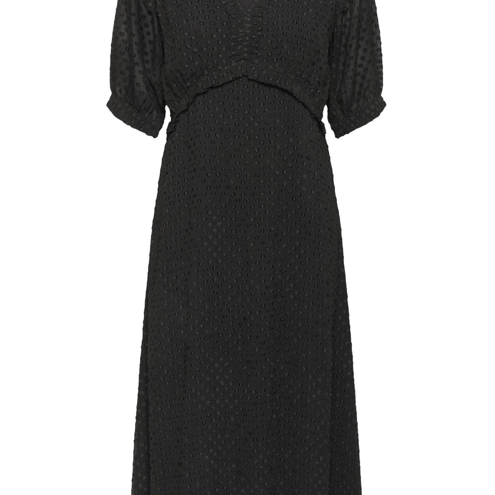 Venia Dress Black Dot
