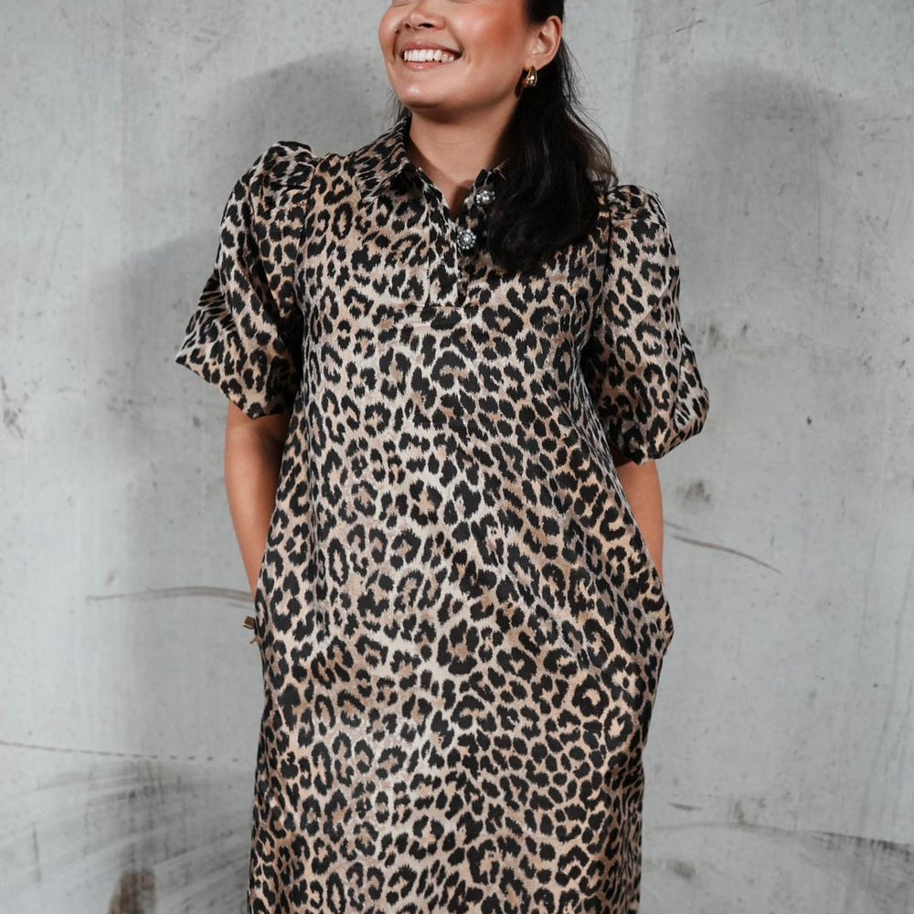 
                      
                        Carol Muxi Dress Leopard Pattern
                      
                    