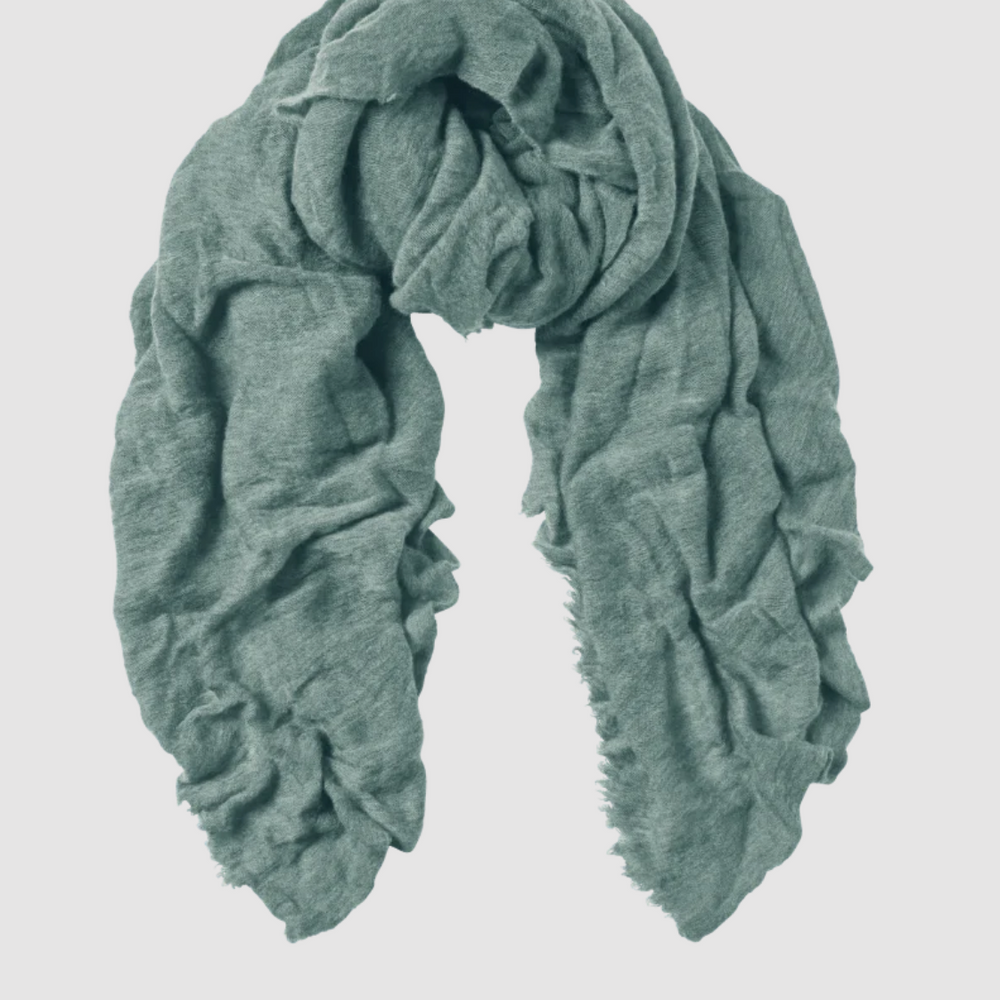 Milano Luxury Scarf Dusty Jade