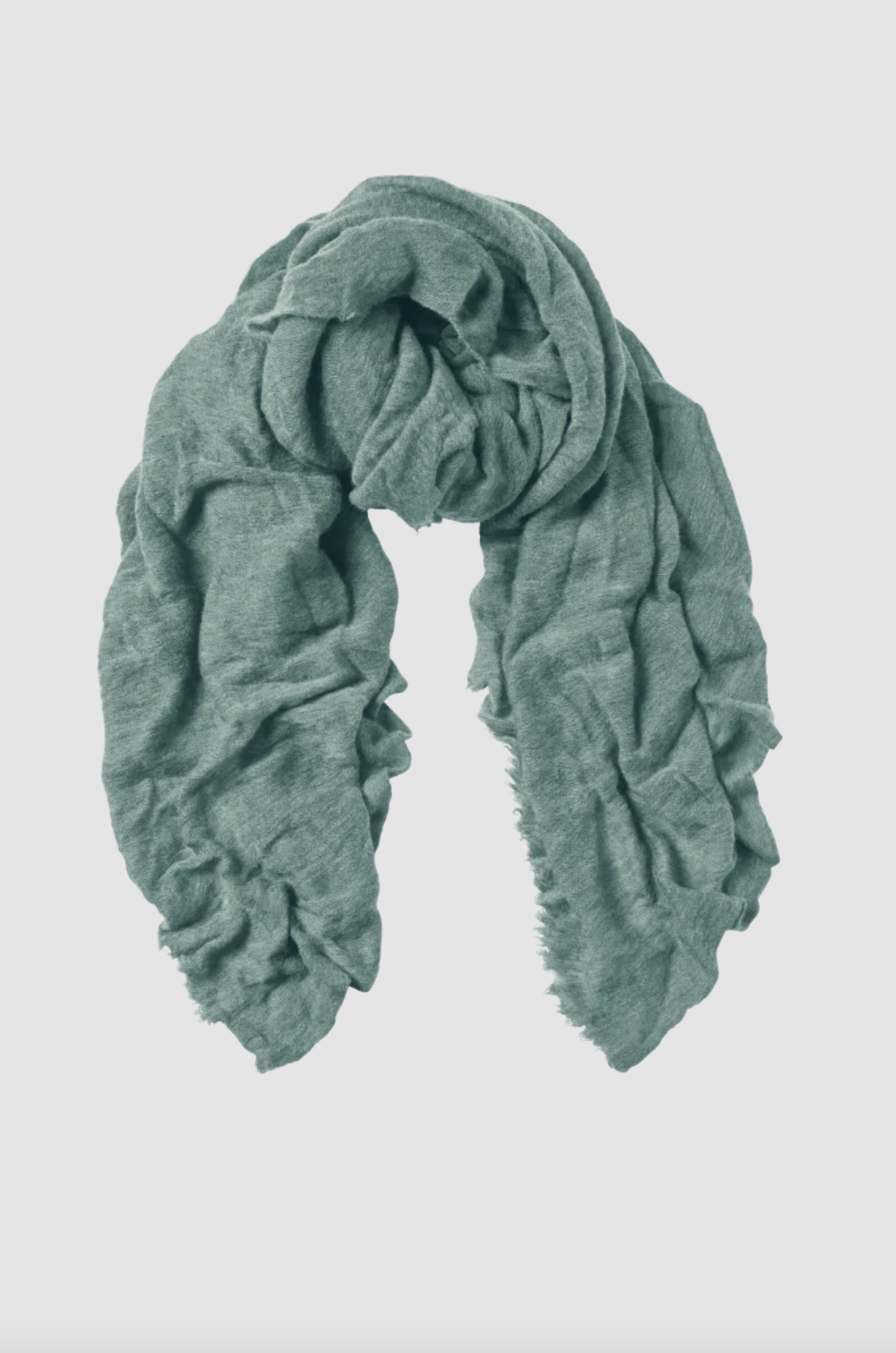 Milano Luxury Scarf Dusty Jade