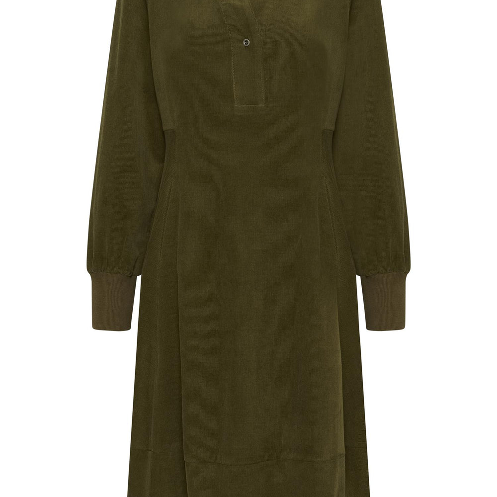 Rhaena Dress Burnt Olive