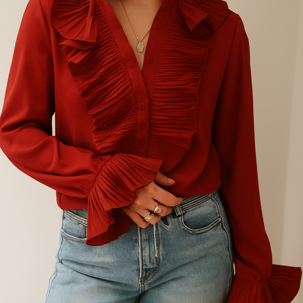 Natasja Bluse Red
