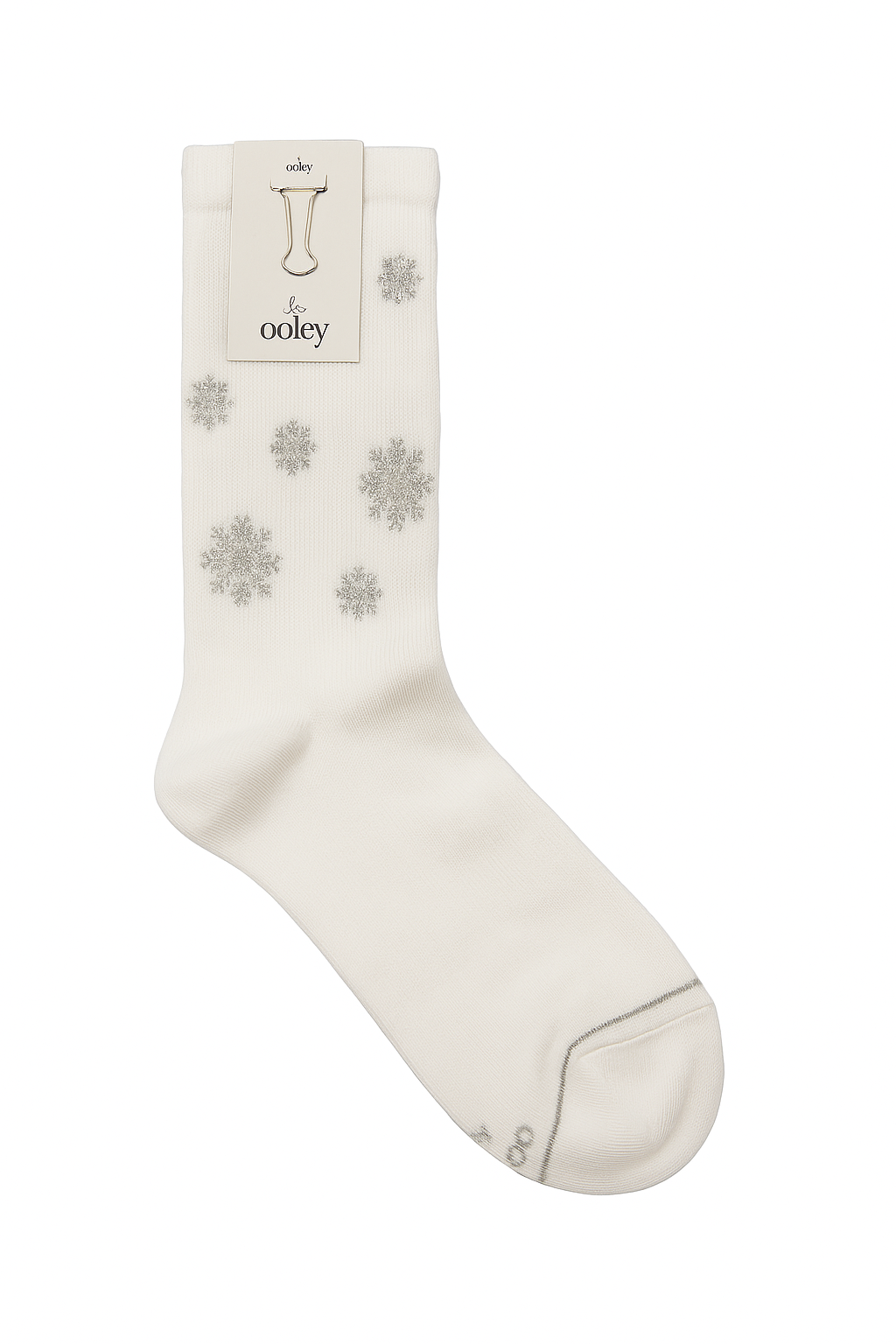 Tennis Glitter Socks Snøfnugg