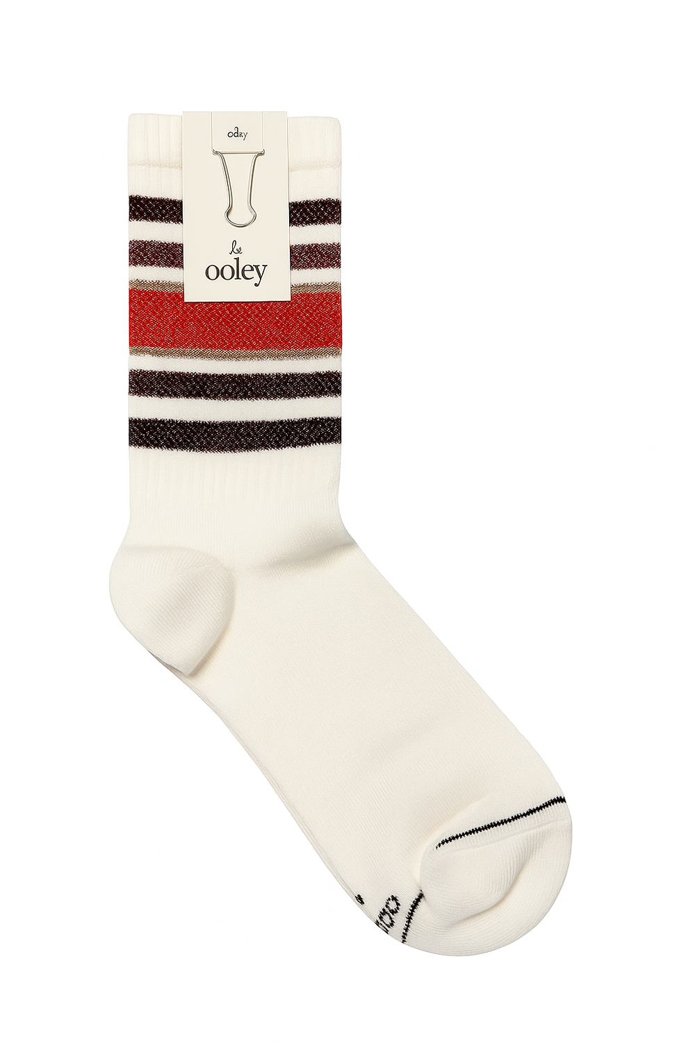 Tennis Glitter Socks Chilly Red