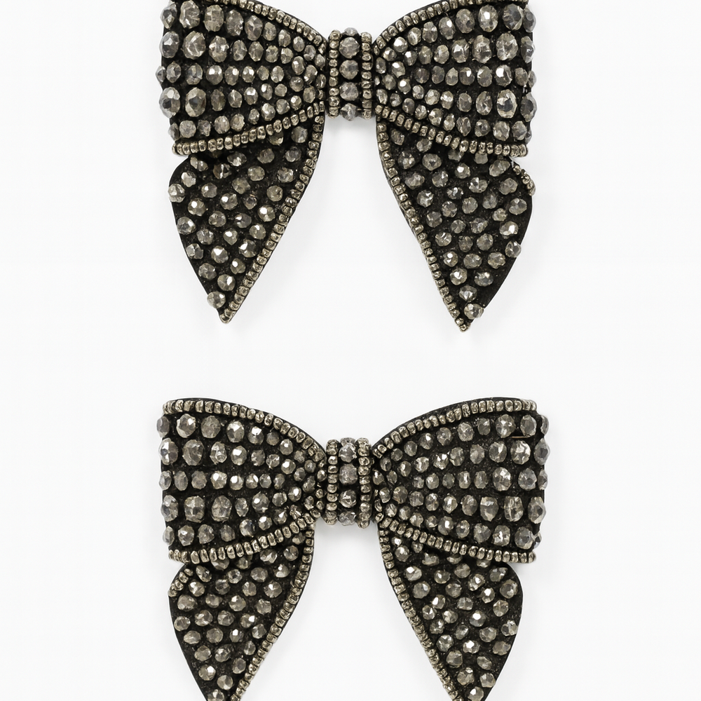 Skopynt Sløyfe Dark Silver